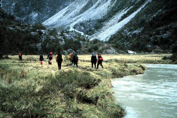 Outbound river crossing